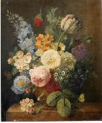 unknow artist Floral, beautiful classical still life of flowers.040 oil painting on canvas